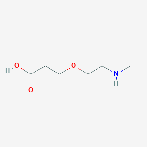 molecular formula C6H13NO3 B608981 Methylamino-PEG1-acid CAS No. 1367918-21-5
