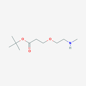 Methylamino-PEG1-t-butyl ester