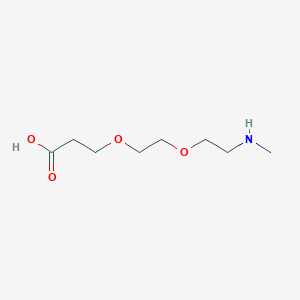 molecular formula C8H17NO4 B608983 Methylamino-PEG2-acid 