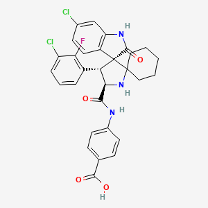 molecular formula C30H26Cl2FN3O4 B609015 MI-1061 