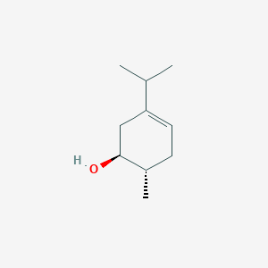 molecular formula C10H18O B060904 (1S,6S)-6-Methyl-3-propan-2-ylcyclohex-3-en-1-ol CAS No. 162238-85-9