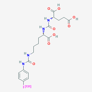 molecular formula C19H25IN4O8 B609048 Unii-7DM27RQ9V0 CAS No. 1258980-67-4