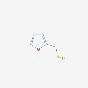 molecular formula C5H6OS B060905 Furfuryl mercaptan CAS No. 175236-33-6