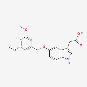 molecular formula C19H19NO5 B609060 Mitochonic Acid 35 CAS No. 1611470-23-5