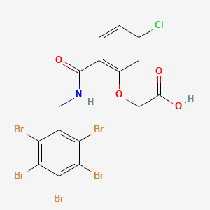molecular formula C16H9Br5ClNO4 B609080 MK204 CAS No. 1959605-73-2