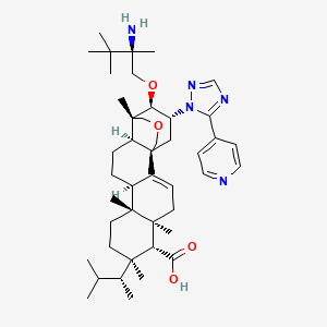 molecular formula C44H67N5O4 B609083 Ibrexafungerp CAS No. 1207753-03-4