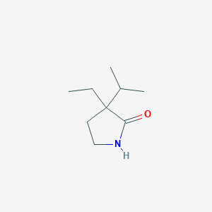 3-Ethyl-3-isopropylpyrrolidin-2-one