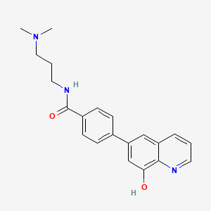 molecular formula C21H23N3O2 B609142 ML324 CAS No. 1222800-79-4