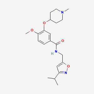 molecular formula C21H29N3O4 B609150 ML352 