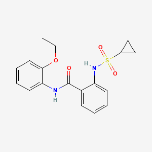 molecular formula C18H20N2O4S B609162 ML382 