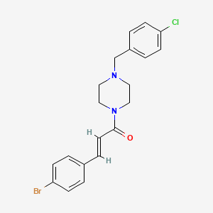 molecular formula C20H20BrClN2O B609169 ML401 