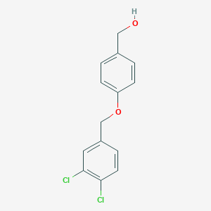 {4-[(3,4-Dichlorobenzyl)oxy]phenyl}methanol