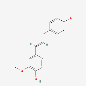 (E)-2-Methoxy-4-(3-(4-methoxyphenyl)prop-1-EN-1-YL)phenol
