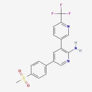 molecular formula C18H14F3N3O2S B609195 Mmv-048 CAS No. 1314883-11-8