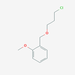 1-(3-Chloro-propoxymethyl)-2-methoxy-benzene