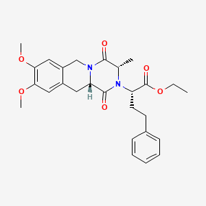 molecular formula C27H32N2O6 B609206 Moexipril Diketopiperazine CAS No. 103733-51-3