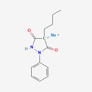 molecular formula C13H16N2NaO2 B609209 Mofebutazone sodium CAS No. 41468-34-2