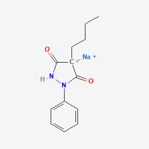 molecular formula C13H15N2NaO2 B609209 Mofebutazone sodium CAS No. 41468-34-2