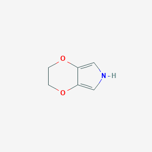 molecular formula C6H7NO2 B060921 3,4-乙二氧基吡咯 CAS No. 169616-17-5