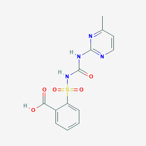 molecular formula C13H12N4O5S B609224 单磺隆 CAS No. 155860-63-2