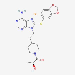 molecular formula C22H25BrN6O4S B609227 Mpc-3100 CAS No. 958025-66-6
