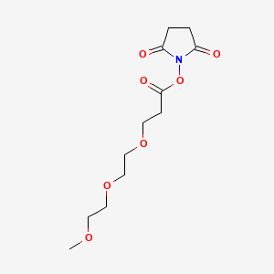 molecular formula C12H19NO7 B609247 m-PEG3-NHS ester CAS No. 876746-59-7