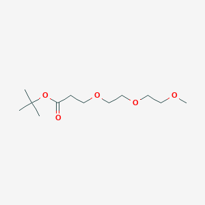 molecular formula C12H24O5 B609251 m-PEG3-Boc 