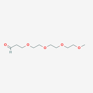 molecular formula C10H20O5 B609252 m-PEG4-aldehyde CAS No. 197513-96-5