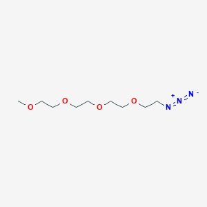 molecular formula C9H19N3O4 B609253 13-Azido-2,5,8,11-tetraoxatridecane CAS No. 606130-90-9