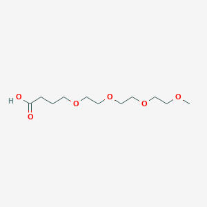 molecular formula C11H22O6 B609254 m-PEG4-CH2-acid 