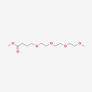 molecular formula C12H24O6 B609256 m-PEG4-CH2-methyl ester 