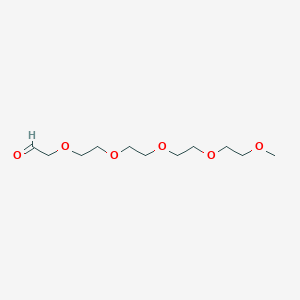 molecular formula C11H22O6 B609259 m-PEG4-CH2-aldehyde 
