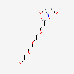molecular formula C14H23NO8 B609262 m-PEG4-NHS ester 