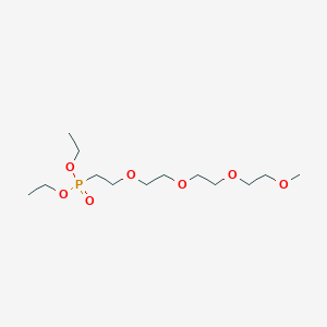 molecular formula C13H29O7P B609264 m-PEG4-phosphonic acid ethyl ester CAS No. 1872433-73-2