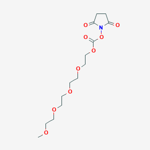 molecular formula C14H23NO9 B609265 m-PEG4-O-NHS ester 