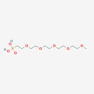 molecular formula C11H25O8P B609272 m-PEG5-phosphonic acid 