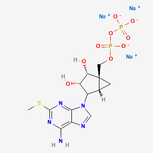 molecular formula C13H16N5Na3O9P2S B609318 MRS2365 CAS No. 436847-09-5