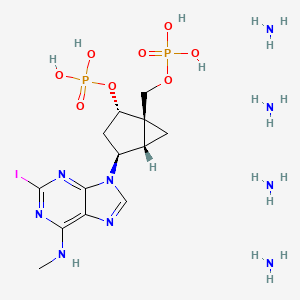 molecular formula C13H30IN9O8P2 B609319 MRS 2500 