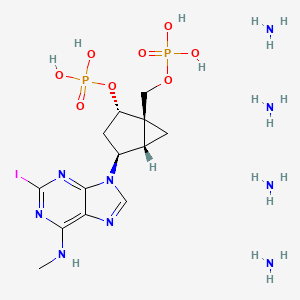 molecular formula C13H30IN9O8P2 B609319 MRS 2500 tetraammonium salt CAS No. 630103-23-0