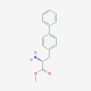 Methyl (2R)-2-amino-3-(4-phenylphenyl)propanoate