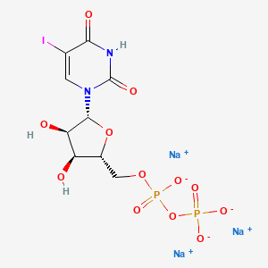 molecular formula C9H10IN2Na3O12P2 B609321 MRS 2693 trisodium salt CAS No. 1448858-83-0