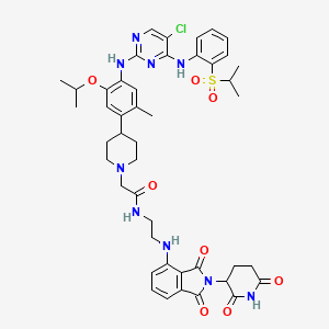 molecular formula C45H52ClN9O8S B609343 MS4078 