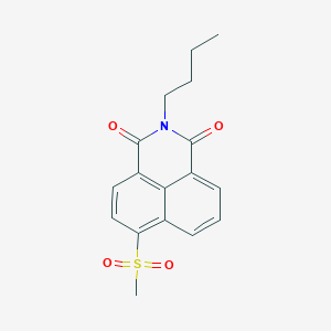 molecular formula C17H17NO4S B609347 MSBN CAS No. 135980-66-4