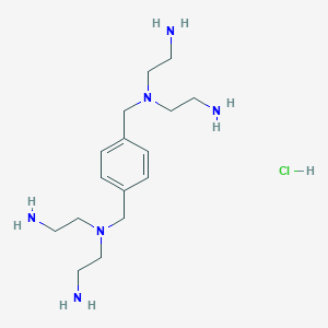 N1,N1'-(1,4-phenylenebis(methylene))bis(N1-(2-aminoethyl)ethane-1,2-diamine) HCl salt