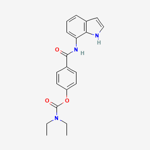 molecular formula C20H21N3O3 B609391 NAB-14 
