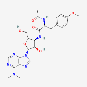 molecular formula C24H31N7O6 B609392 N-Acetylpuromycin 