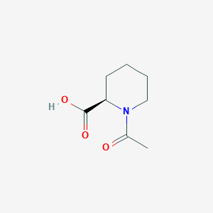 molecular formula C8H13NO3 B060941 (R)-N-acetylpipecolic acid CAS No. 178963-27-4