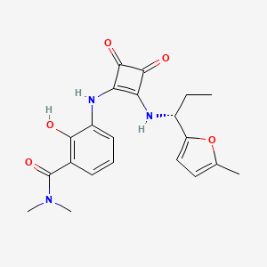 molecular formula C23H26N2O5 B609427 Unii-4gmu5hux5I CAS No. 473727-83-2