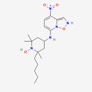 molecular formula C19H30N5O4 B609460 LipiRADICAL Green CAS No. 1955505-54-0