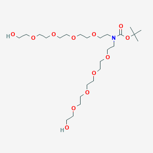 molecular formula C25H51NO12 B609473 N-Boc-N-bis(PEG4-OH) CAS No. 2093154-02-8